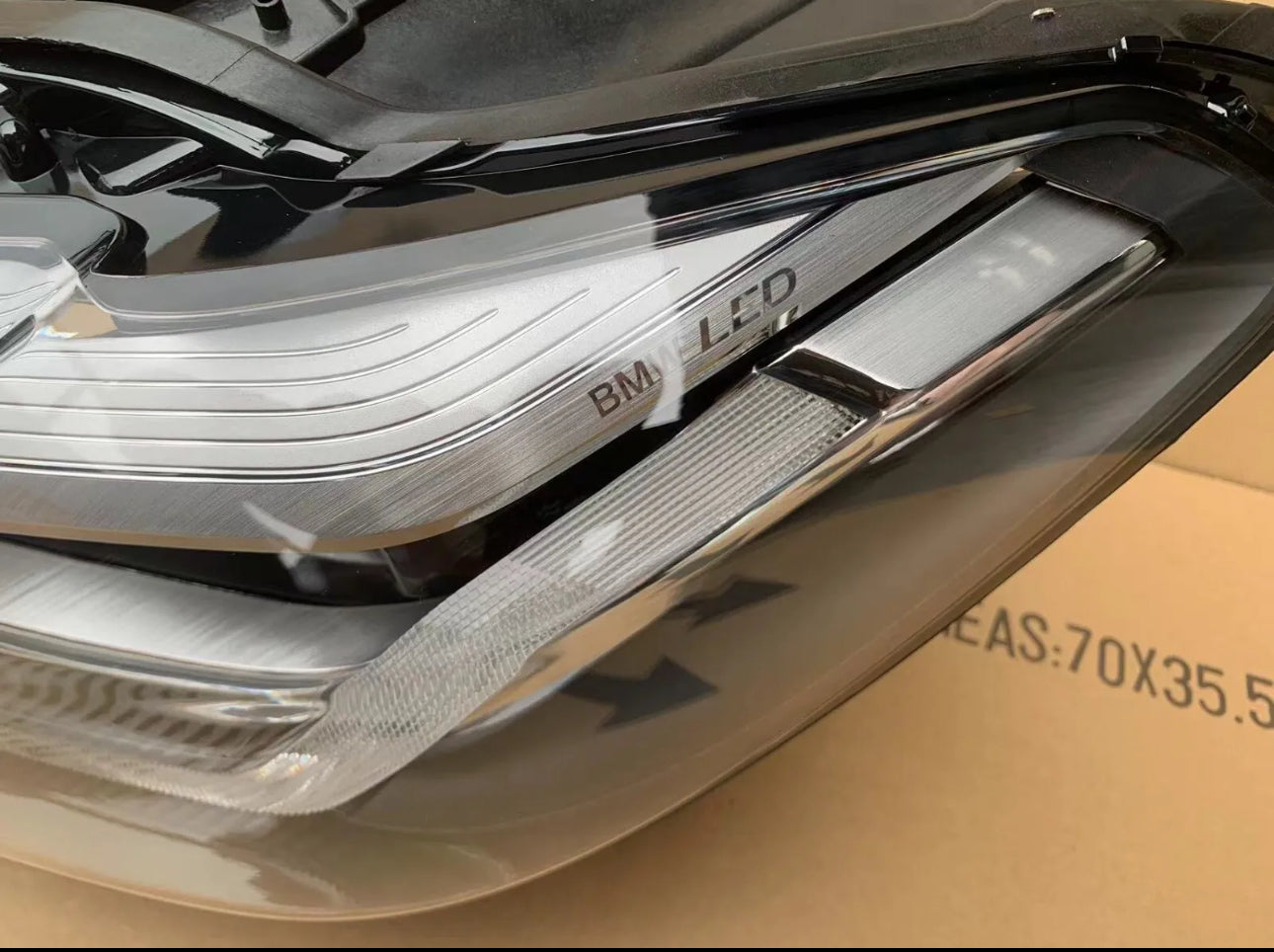 5 Series G30 LCI 2020-2021-2022-2023 LED Headlight Left/PASSENGER/NEAR Side