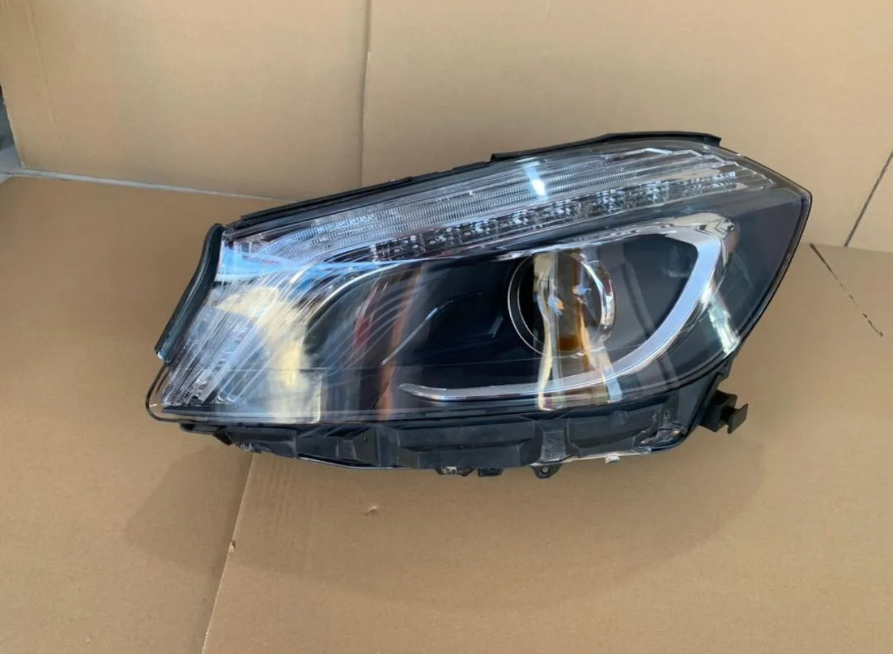 A CLASS A45 W176 BI XENON HEADLIGHT Pair Left And Right Side.